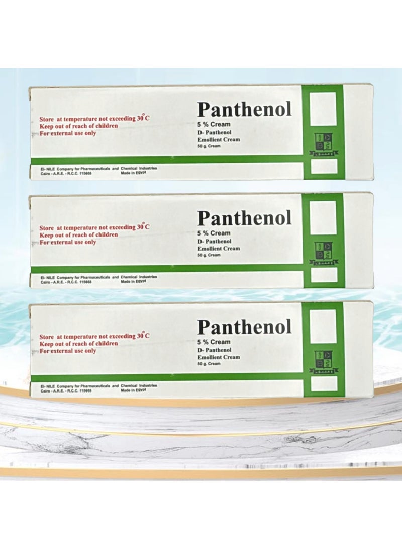 Panthenol 3-Piece Panthenol Moisturizing Cream 50 gm - Image 1
