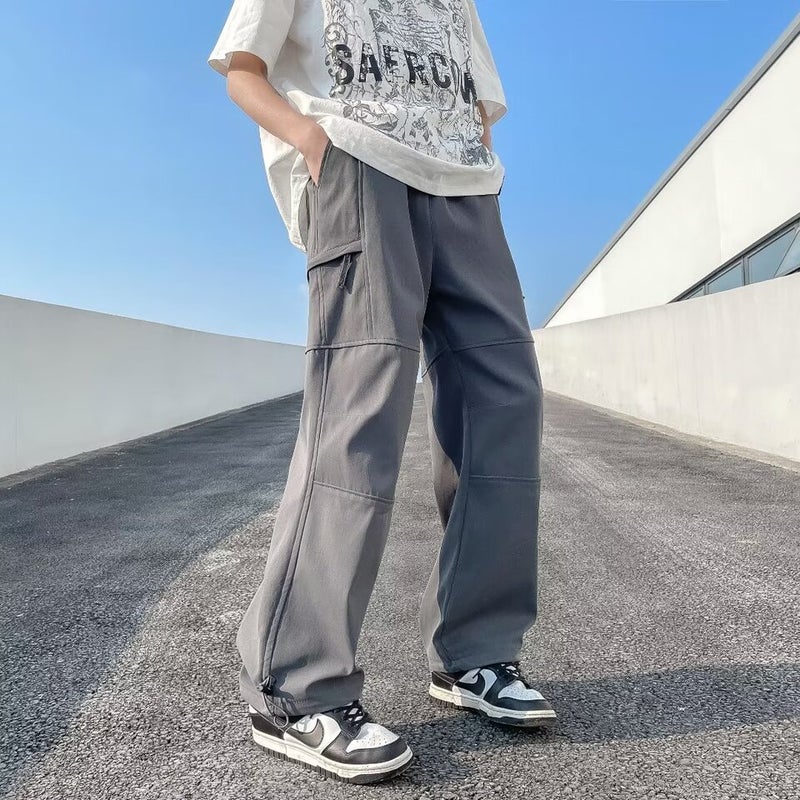 Unisex Classic Denim Jeans Loose Fit Daily Outdoor Wear - Image 2