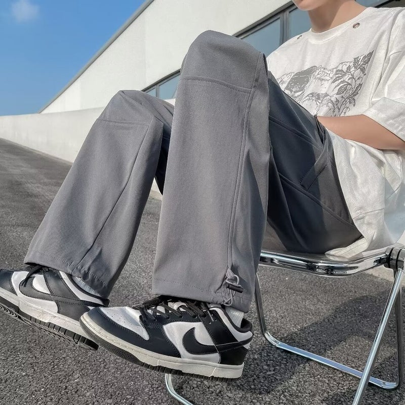 Unisex Classic Denim Jeans Loose Fit Daily Outdoor Wear - Image 1