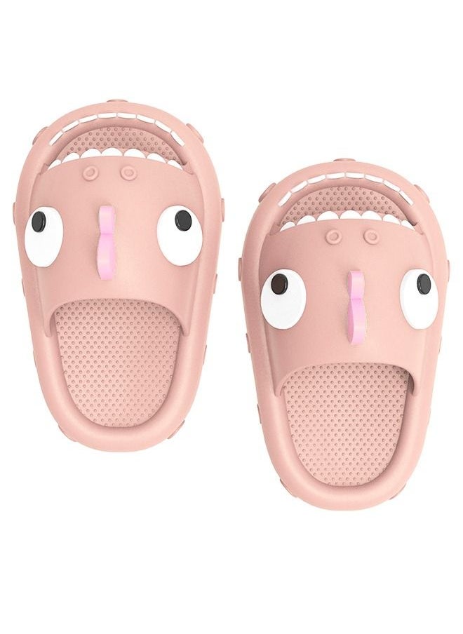 Generic - Dinosaur Cute Slippers Cloud Slides for Kids,Unisex Lightweight Sole Shoes Anti-slip Open Toe Summer Novelty Casual Beach Swimming Pool Bath - Image 1