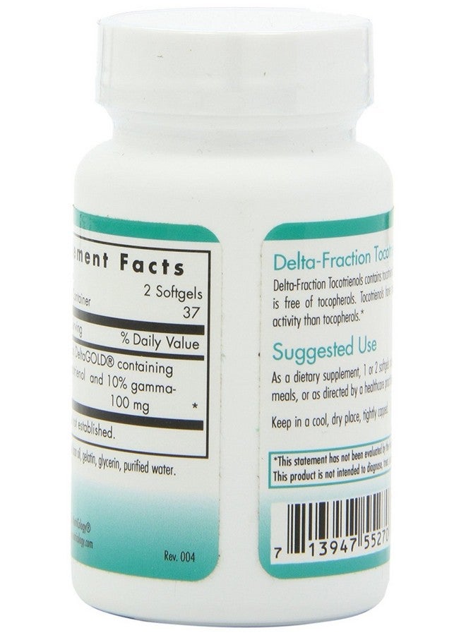 Nutricology Delta-Fraction Tocotrienols, 50mg Softgels, 75-Count - Image 3