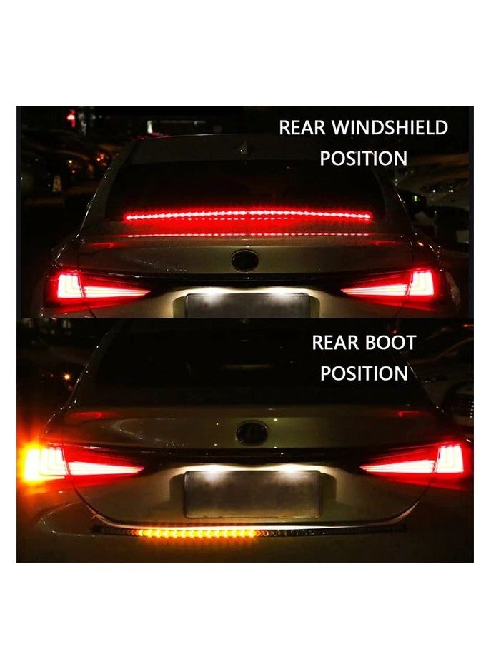 Truck Taillight DRL Turn Signal Lamp LED Light Bar Reverse Brake Sequential Flowing Turn Signal Lamp.  - Image 5