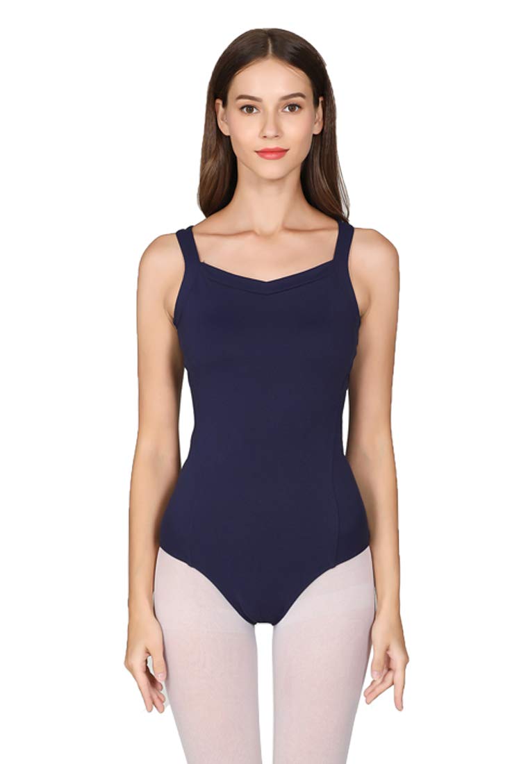 ModLatBal Women's Camisole with Cross Straps Ballet Dance Leotards - Image 1