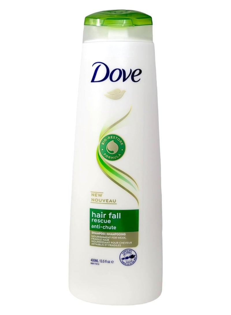 Dove Hair Fall Rescue Shampoo 400 ml  - Image 1