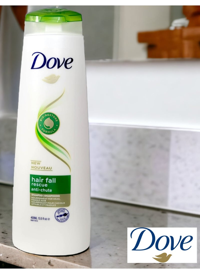 Dove Hair Fall Rescue Shampoo 400 ml  - Image 2