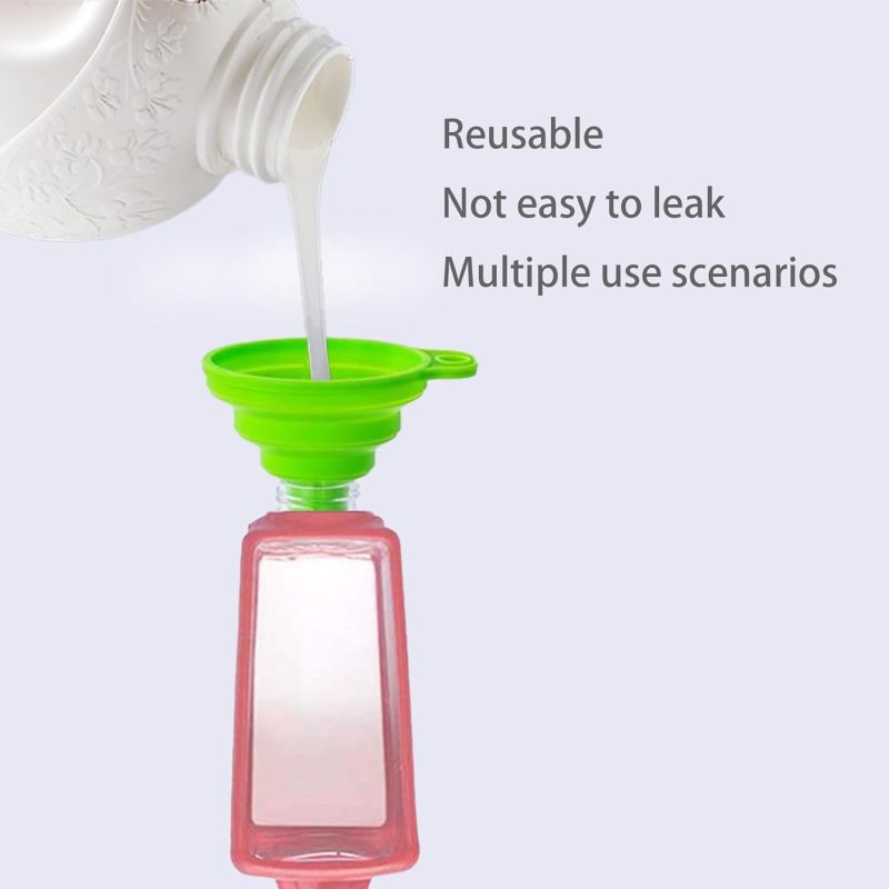 Travel Size Empty Bottles 30 Ml: Leak-Proof Flip-Top Design - Reusable Silicone Lanyard Hand Sanitizer Bottles for Travel, Daily Use, Kids And Outdoor Activities - Image 4