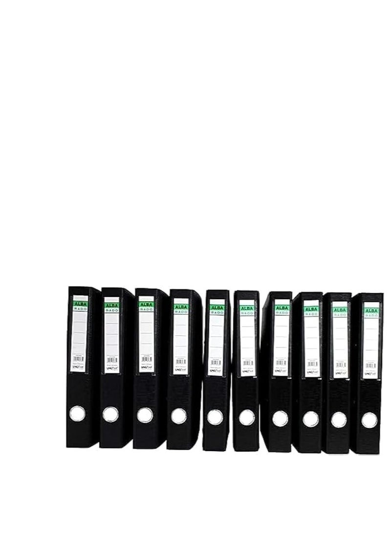 Alba Rado - 20-Piece Box File Folder Set, A4 size Black - Image 1