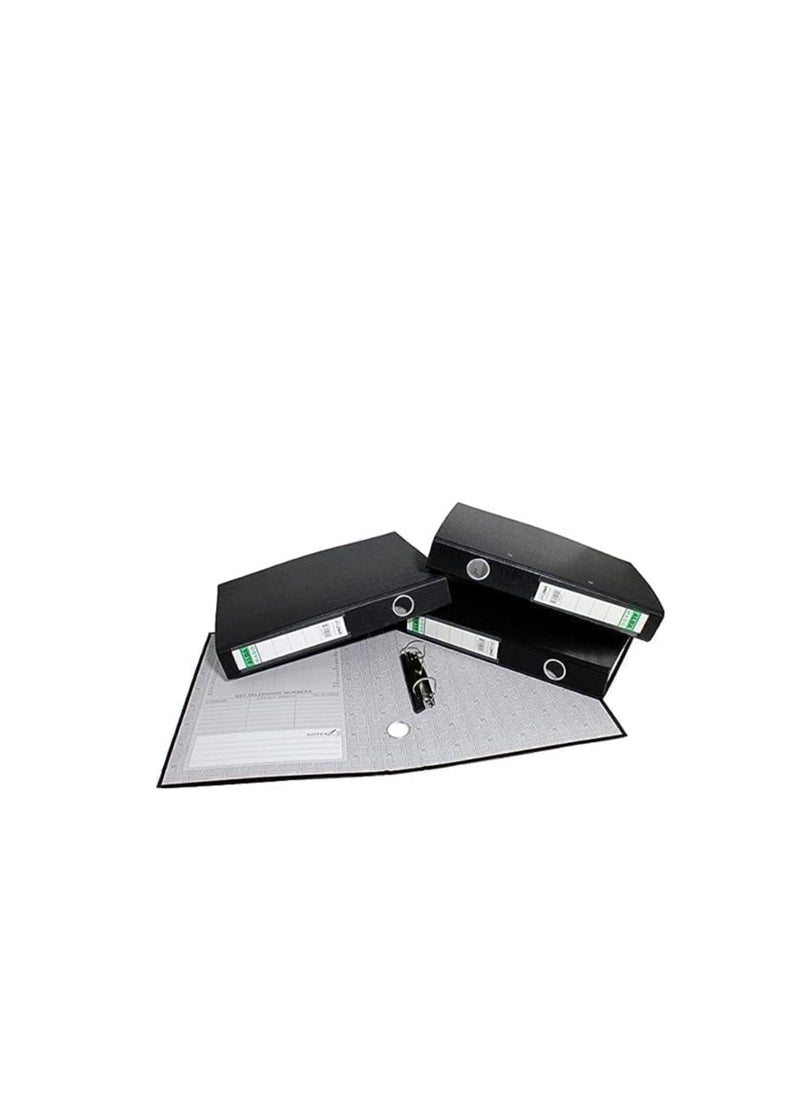 Alba Rado - 20-Piece Box File Folder Set, A4 size Black - Image 1