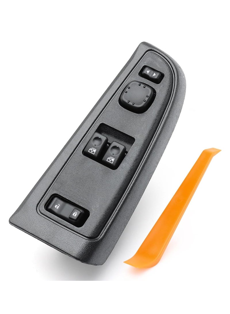 TLAXCA 15883318 Master Power Window Switch  Bezel Assembly for 2003-2007 Chevrolet Silverado 1500 2500 3500 HD Classic, GMC Sierra 1500 2500 3500 HD Classic Window Master Switch  Panel Assembly DWS-226 - Image 1