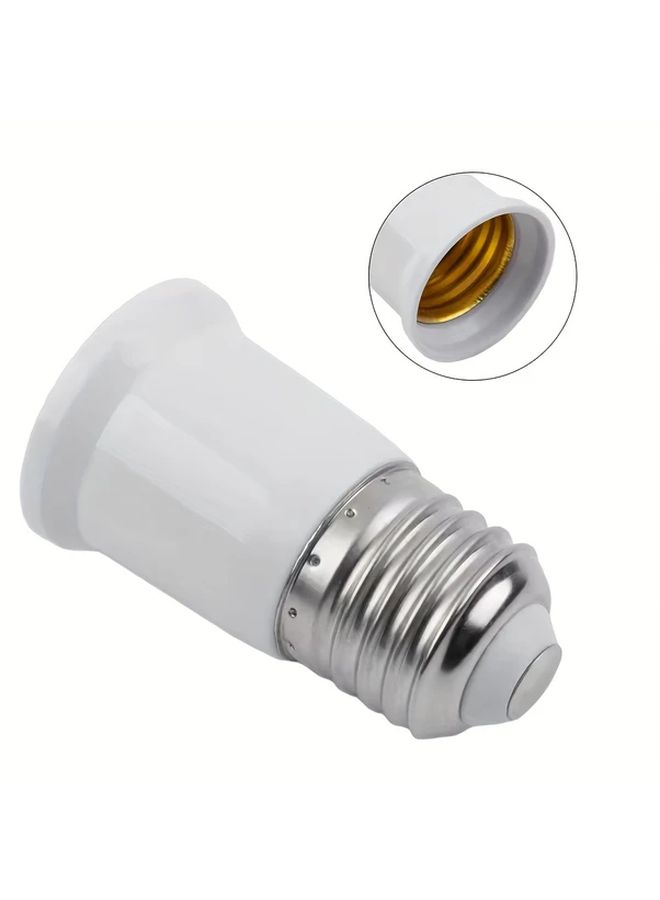 2pcs Heavy Duty E27 to E27 Extension Socket Adapter 85 265V Wide Voltage Lamp Connector - Image 5