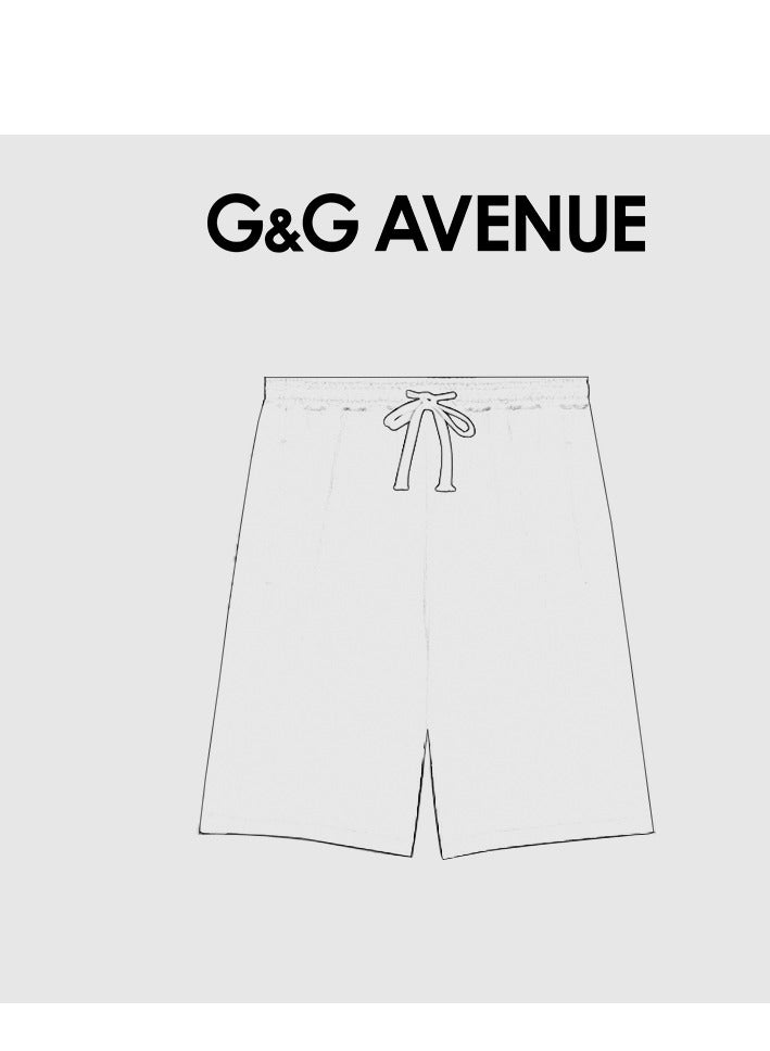 G&G AVENUE Men's summer sports shorts, men's sportswear running shorts, drawstring sports shorts for men, loose cotton sports shorts with pockets - Image 3