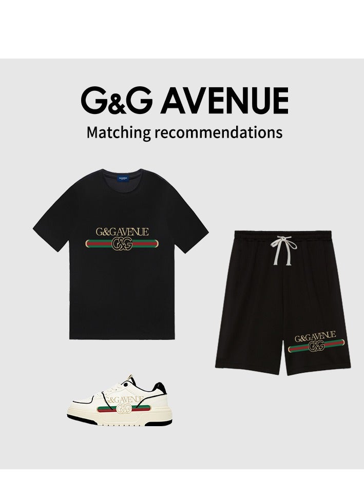 G&G AVENUE Men's summer sports shorts, men's sportswear running shorts, drawstring sports shorts for men, loose cotton sports shorts with pockets - Image 4