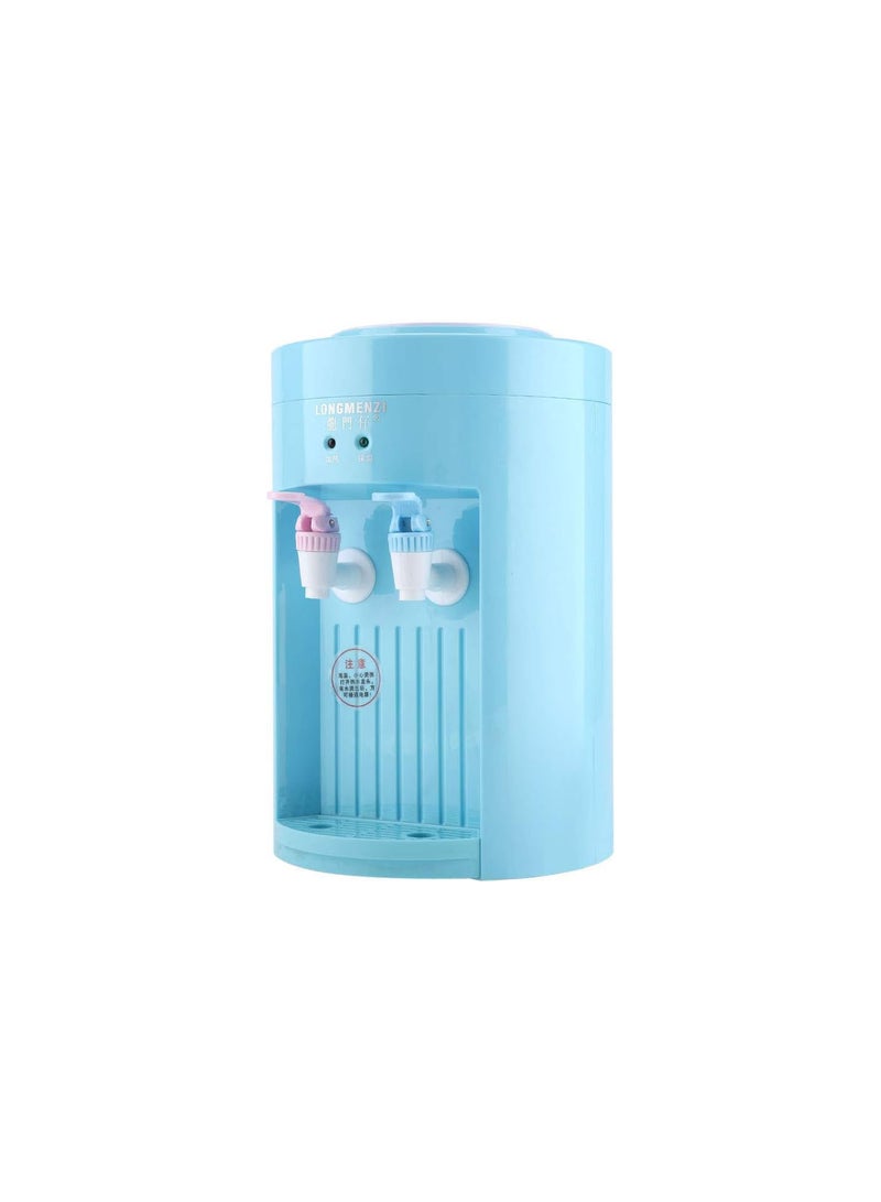 GGOOT 220V 5L Electric Water Dispenser Counter Top Hot Warm Water Drink Machine Mini Desktop Water Dispenser Compact Size For Desk Countertop Home Office Use(Blue) - Image 1