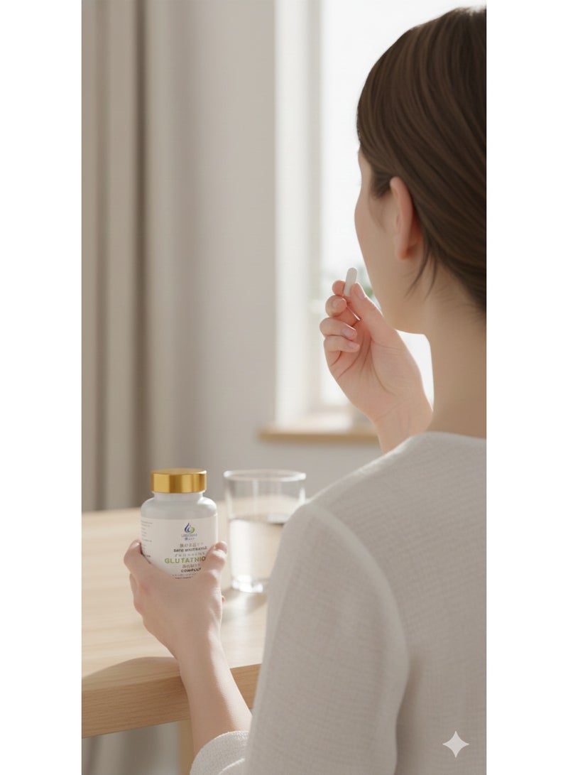 أوريشي يورشي غلوتاثيون كومبلكس – كبسولات تبييض البشرة (60 كبسولة) - Image 2