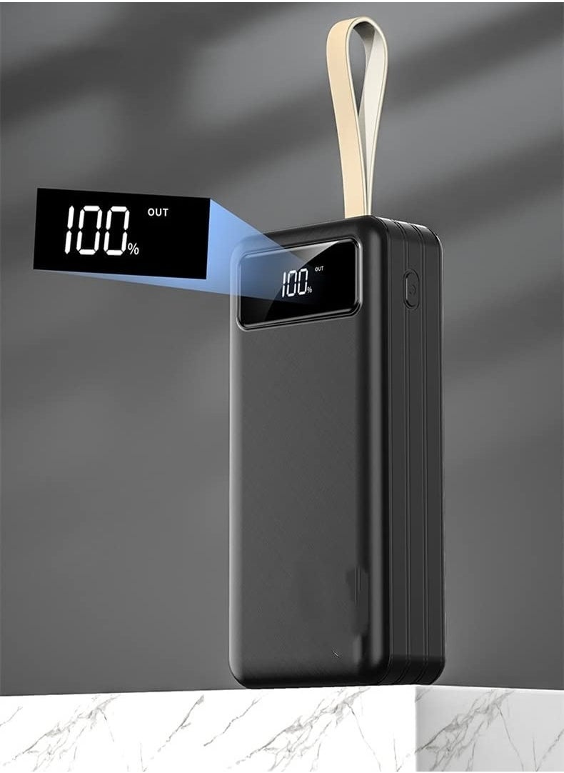 Beauenty - 2.1A Portable Charger Power Bank 50000mAh  USB C Battery Pack Charger Portable with 4 Outputs  3 Inputs High Capacity External Battery Charging Bank for iPhone, Samsung, Galaxy - Image 1