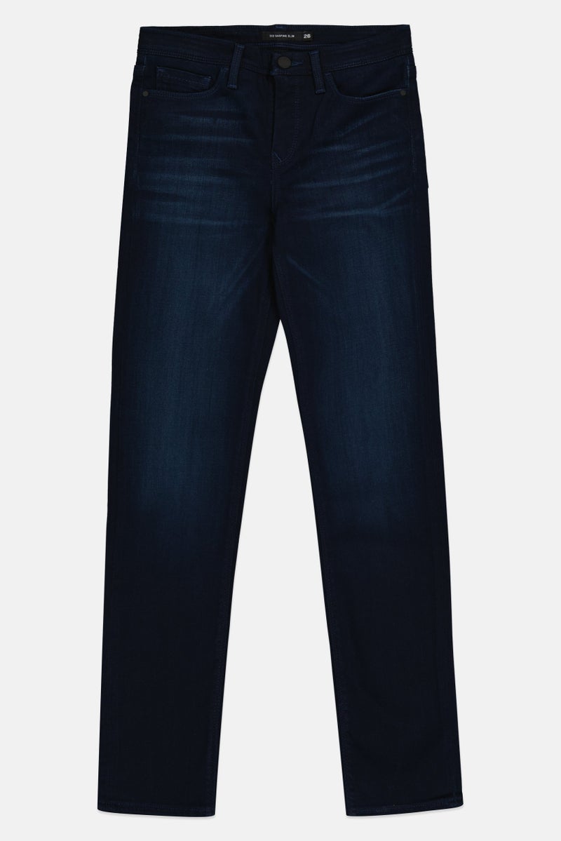 Levi's جينز نسائي ضيق بسيط قابل للتمدد، كحلي - Image 2