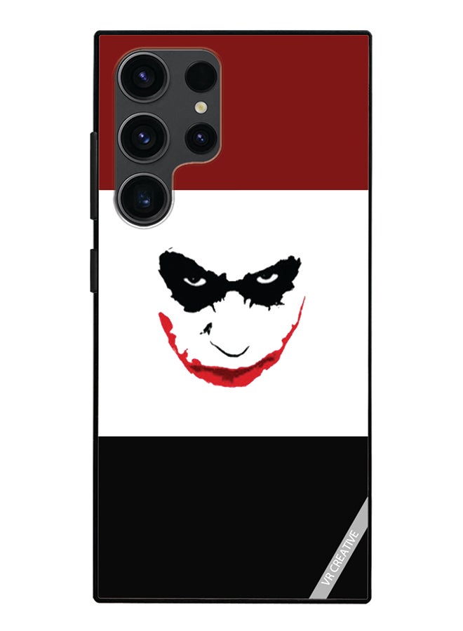 VR CREATIVE Protective Case Cover For Samsung Galaxy S24 Ultra Joker Design Multicolour - Image 1