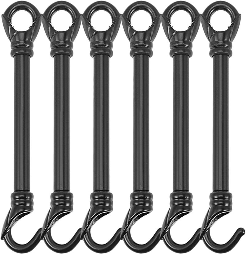 VOSAREA 6pcs Light Hanging Hook: Stainless Steel Suspension Rod for Ceiling Lamps - Load-Bearing Hanging Lamp Downrods with Hook - Light Fixture Parts for Repair - Image 1