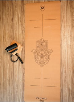 serenity axis cork yoga mat (The five )  - Image 1