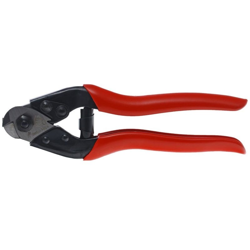FELCO C7 Swiss Made Cable Cutters â€“ One-Hand Wire Cutters for Bike Brake Lines, Fencing & Electrical Work | Compact Hand Tool with Triangular Hardened Steel Blades, Non-Slip Grip, No-Fray, 7mm - Image 3