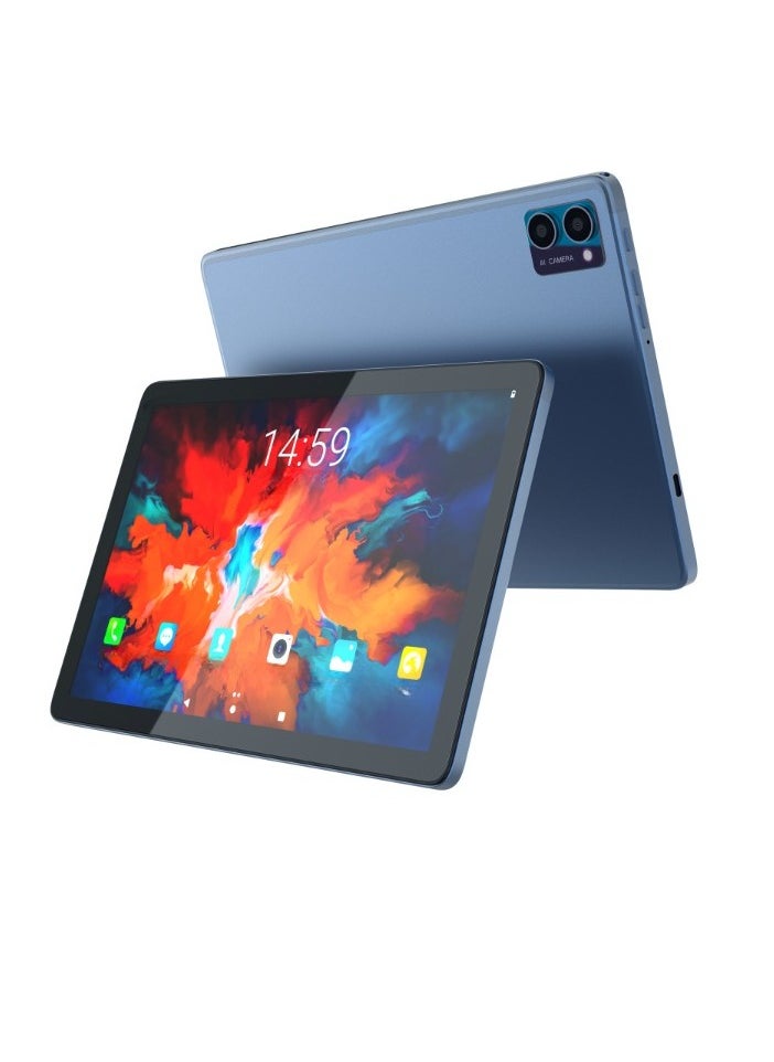 AROAQ 10.1 Inch Gaming Tablet, Lightweight And Portable Android Pad, Two In One Tablet Computer, HD AR Smart Learning Machine For Kids And Adults, (1pc, Blue, 6GB RAM And 128GB ROM) 