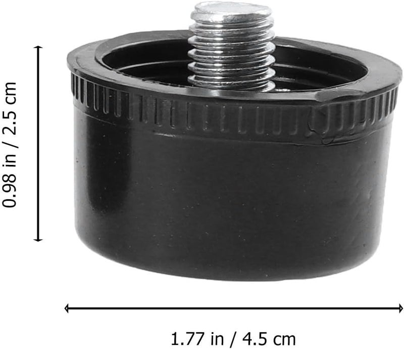 10pcs Replacement Rubber Mallet Heads with 25-45mm Sizes, Sturdy Replacement Striking Tips for Flooring Installation and Woodworking Tools Accessories - Image 2