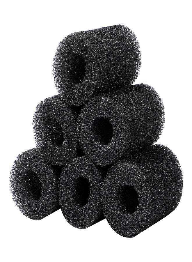 AQUANEAT 6-Pack Pre-Filter Sponge for Aquarium Shrimp Fry Fish Tank Filter 0.6” Intake, Replacement Foam Cover - Image 1