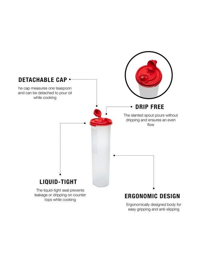 Tupperware Mega Magic Plastic Flow Bottle, 1.1 litres, 1 Piece, Multicolor - Image 4