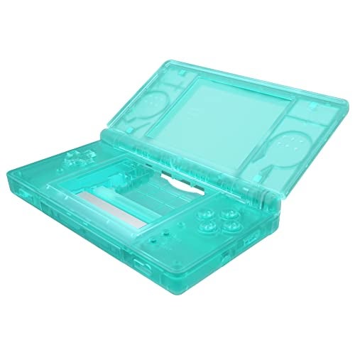 eXtremeRate Emerald Green Replacement Full Housing Shell for Nintendo DS Lite Custom Handheld Console Case Cover with Buttons Screen Lens for Nintendo DS Lite NDSL Console NOT Included - Image 1