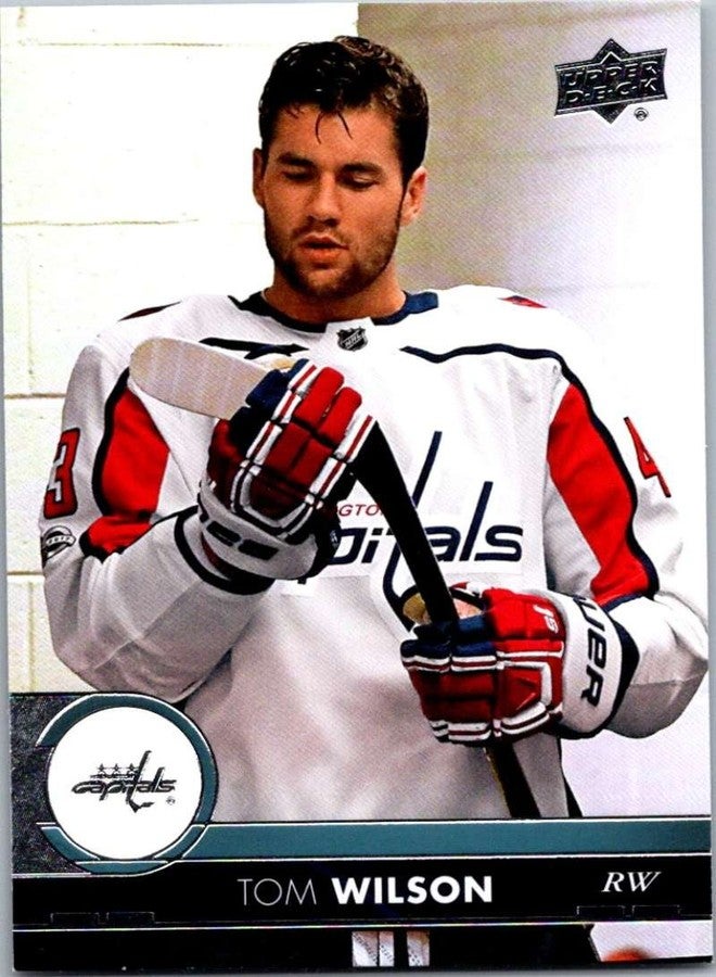 Upper Deck 2017-18 Upper Deck Series 2 #440 Tom Wilson Washington Capitals Hockey Card - Image 1