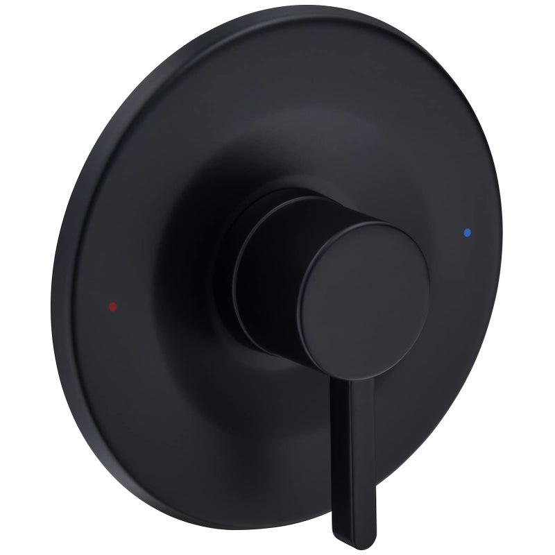 Tearel Shower And Tub Trim Kit  Compatible With Moen Posi-Temp Valve  Matte Black - Image 1