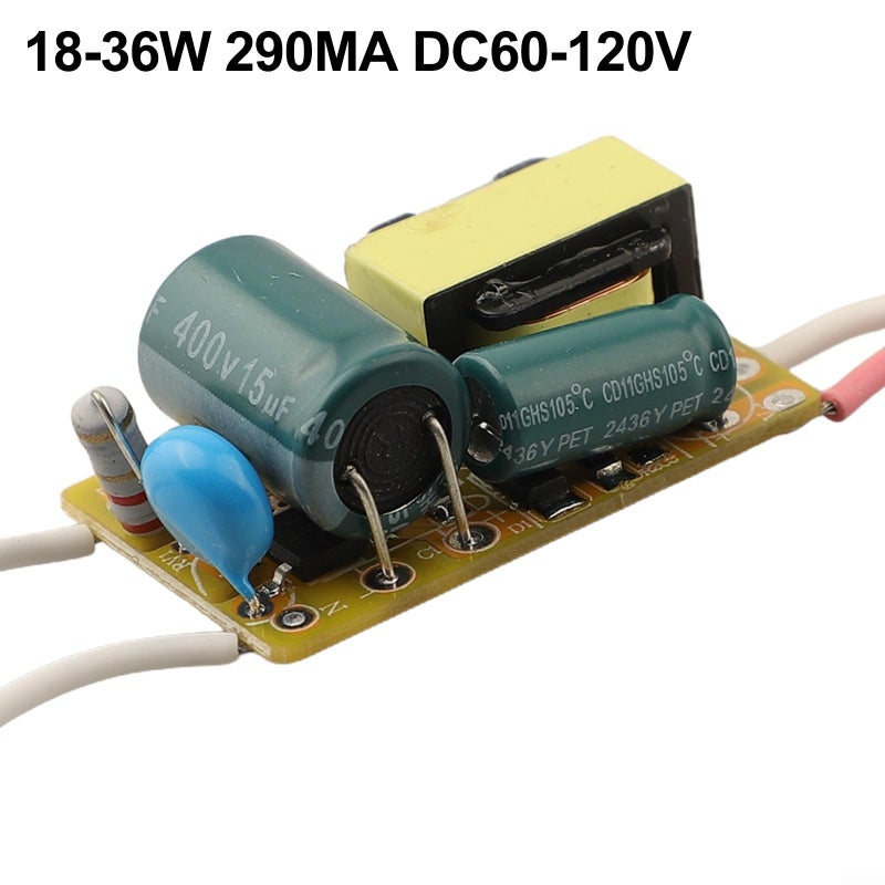 LED Driver Transformer Adjustable Constant Current Power Supply 18 36W 290MA Flicker Free Lighting Module - Image 4