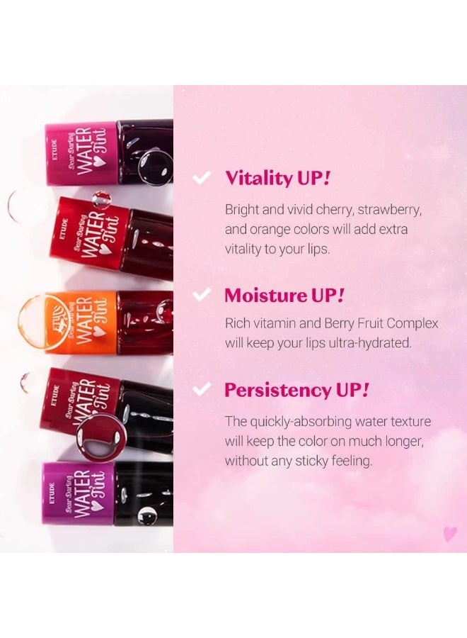 ETUDE Dear Darling Water Lip Tint Red - Image 4