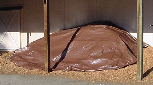 Dry Top 12' x 20' Foremost Tarp 21220 Silver/Brown Dry Top Silver Brown 10-Mil Heavy Duty Reversible Tarp - Image 3