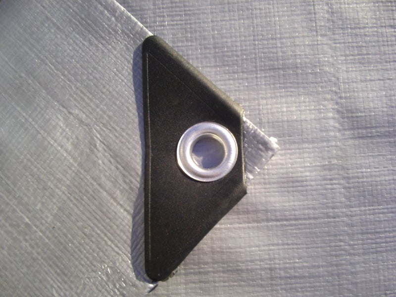 Dry Top 12' x 20' Foremost Tarp 21220 Silver/Brown Dry Top Silver Brown 10-Mil Heavy Duty Reversible Tarp - Image 2