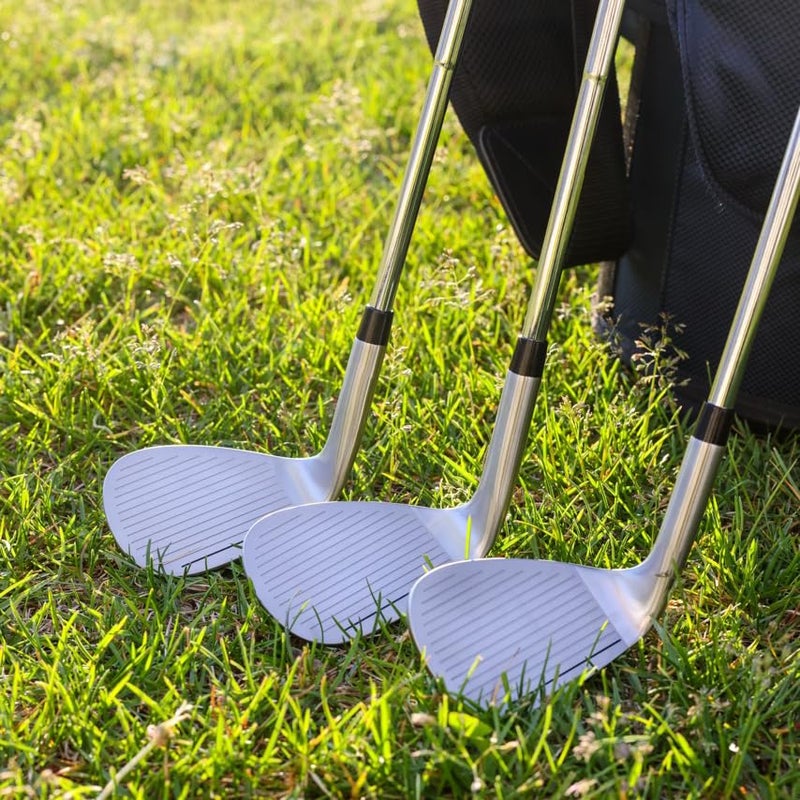 Ase Golf Premium CM-1 Golf Wedge Set or Individual Golf Wedges - Full Face Grooves + Milled Face Wedges, Singles or Set for Men Lob, Gap, Sand Wedged 50/52/54/56/58/60 Degree Clubs - Image 4