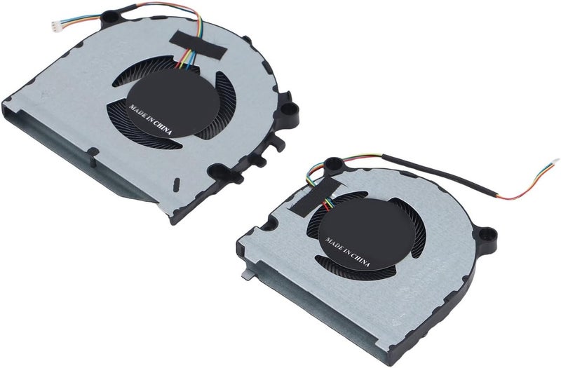 ThinkBook 14s IML 14s IWL FLDU DFS150305180T FL05 CPU and GPU Cooling Fan Replacement - Durable Aluminum Alloy and ABS Materials for Enhanced Performance - Suitable for Productivity 2 Fans - Image 2