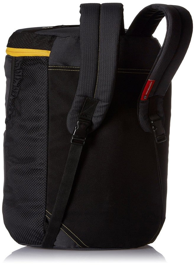 Gear 24 ltr Grey and Yellow Casual Duffel-Backpack (DUFNEWMXS0412) - Image 2