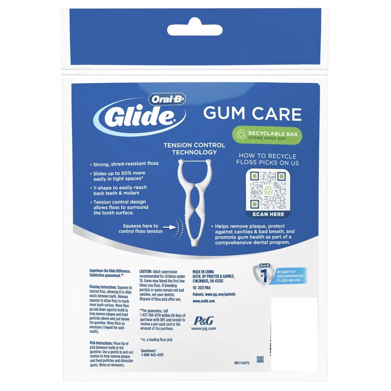 Glide Pro-Health Advanced Floss Picks 30 Ea (Pack of 5) - Image 2