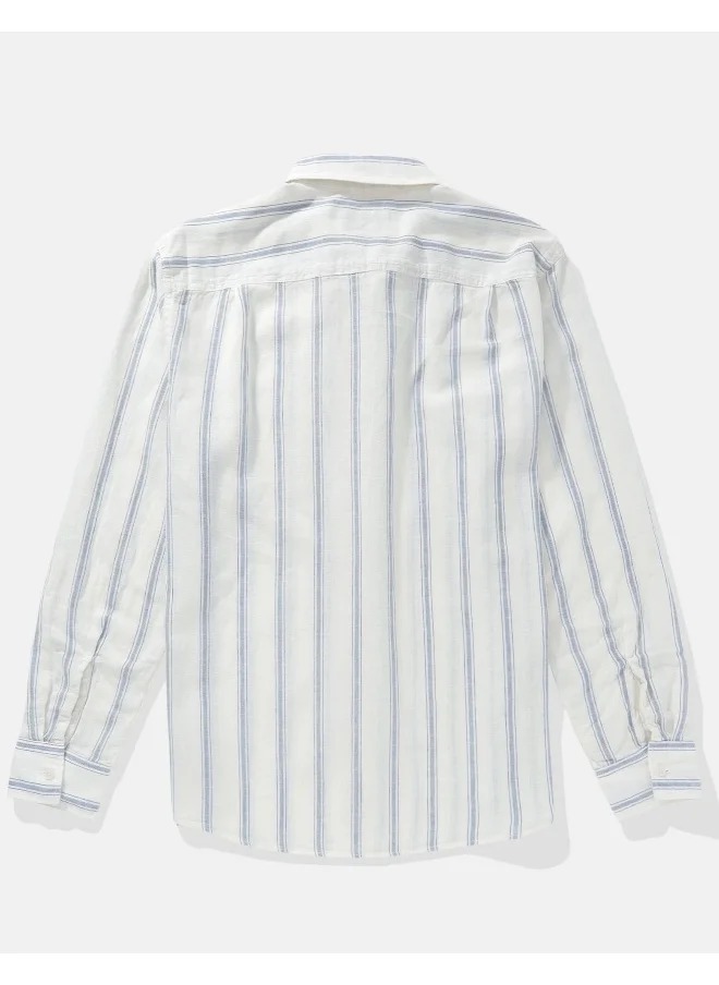 American Eagle Striped Regular Fit Shirt