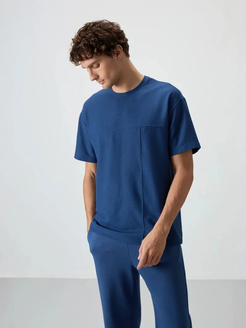 تومي لايف TOMMY Oversized Jersey T-Shirt With Pocket