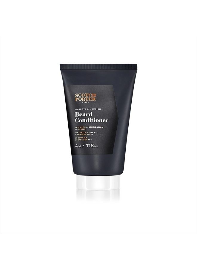 scotch porter Beard Kit | Includes Beard Wash, Beard Conditioner, Beard Balm, and Beard Serum | Formulated with Non-Toxic Ingredients, Free of Parabens, Sulfates & Silicones | Vegan - Image 4