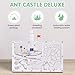 DigNew Ant Farming CastleHabitat Science Learning KitFarms for Live AntsStudy of EcosystemBehavior of Ant Colony Explore The World at Home School Live Ants NOT Included White - Image 4