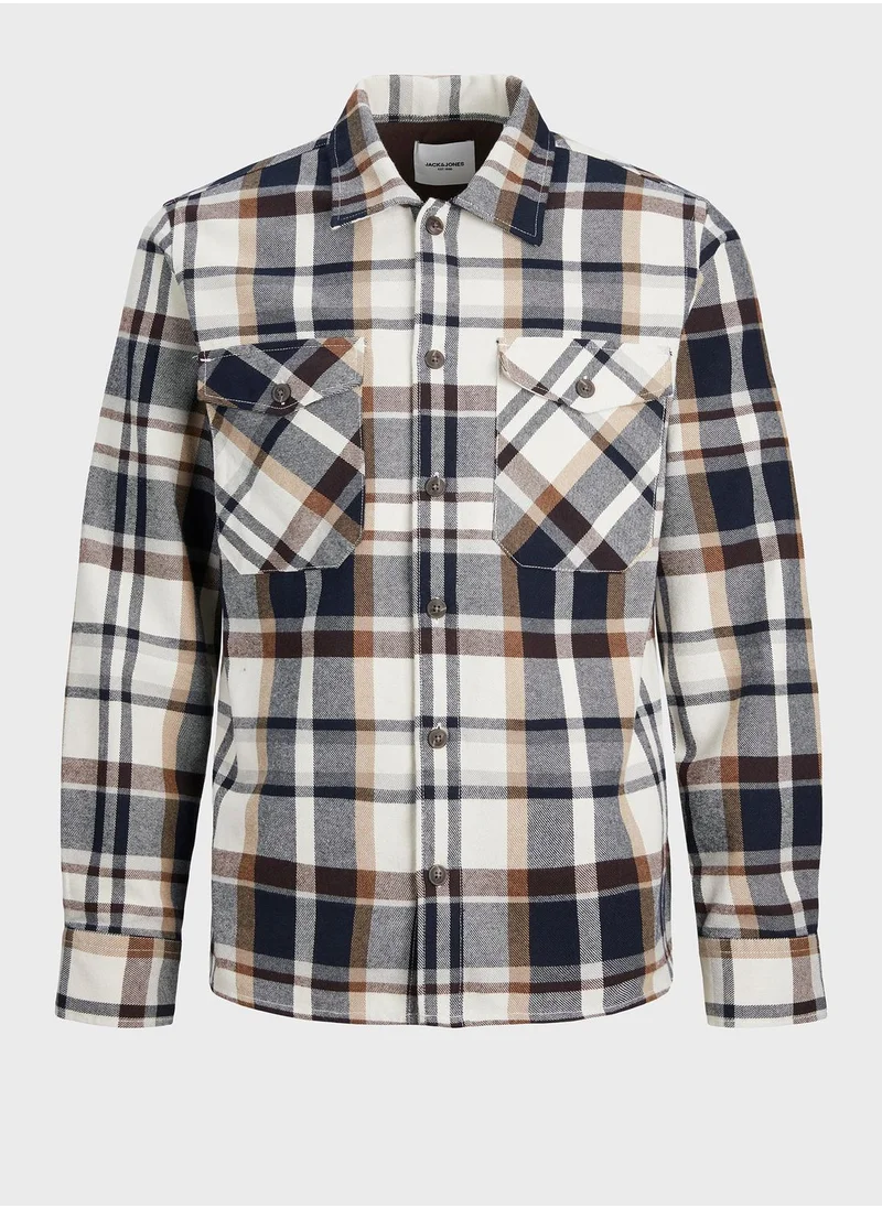Jack & Jones Junior Youth Checked Shirt