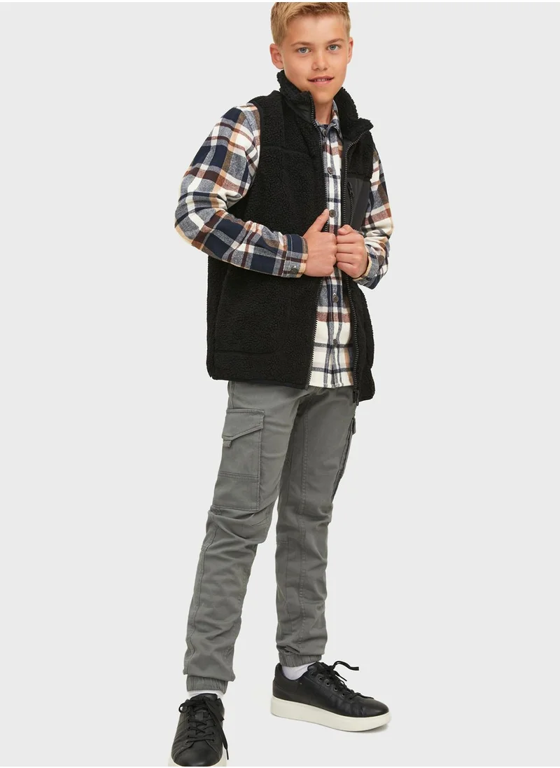 Jack & Jones Junior Youth Checked Shirt