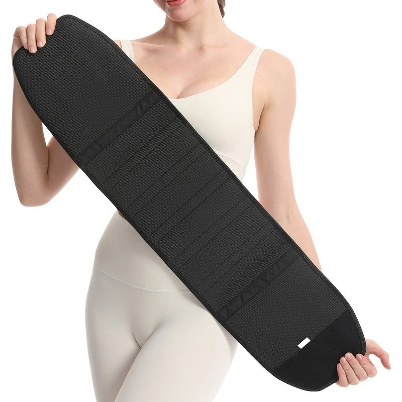 Bluejw Capture Body Heat Neoprene Waist Trimmer Sweat Band - Increase Perspiration & Maximize Workouts Wrap for Women & Men - Fitness & Weight Loss - Image 3