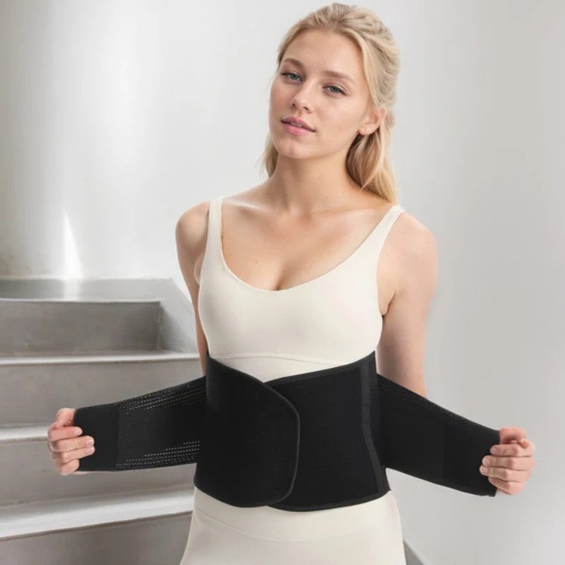 Bluejw Capture Body Heat Neoprene Waist Trimmer Sweat Band - Increase Perspiration & Maximize Workouts Wrap for Women & Men - Fitness & Weight Loss - Image 2
