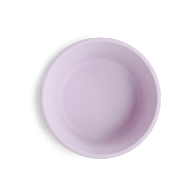 EAQ Mushie Silicone Suction Bowl | Non-Slip Silicone Suction Bowl for Babies & Toddlers | Material: Food Grade Silicone | Dishwasher & Microwave Safe (Soft Lilac) - Image 2