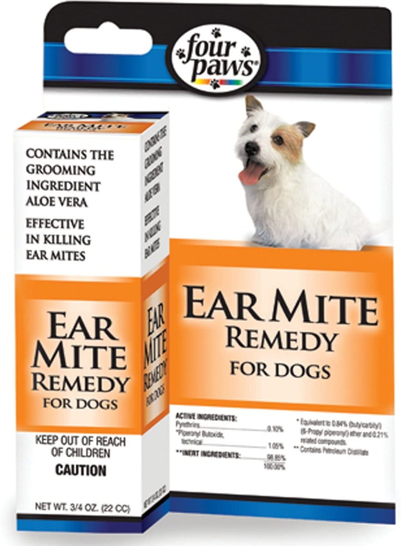 four paws Aloe Ear Mite Treatment For Dogs - Image 1
