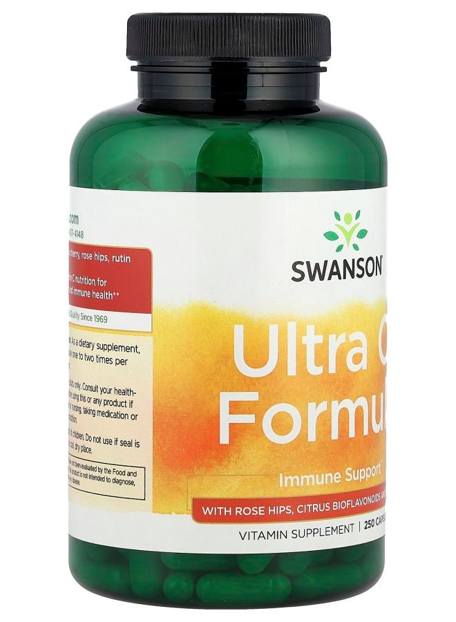 SWANSON Ultra C Formula 250 Capsules - Image 2